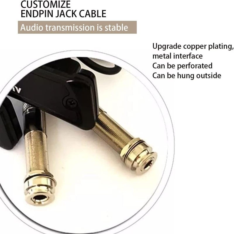 Just-pro Acoustic Guitar Pickup, Humbucker Magnetic Passive Sound-Hole Guitar Pickups with Audio Output for Acoustic Guitar - Image 5